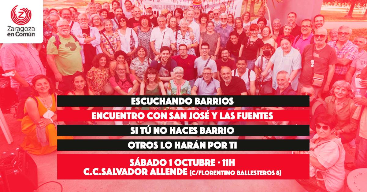 Encuentro de ZeC con San José y Las Fuentes