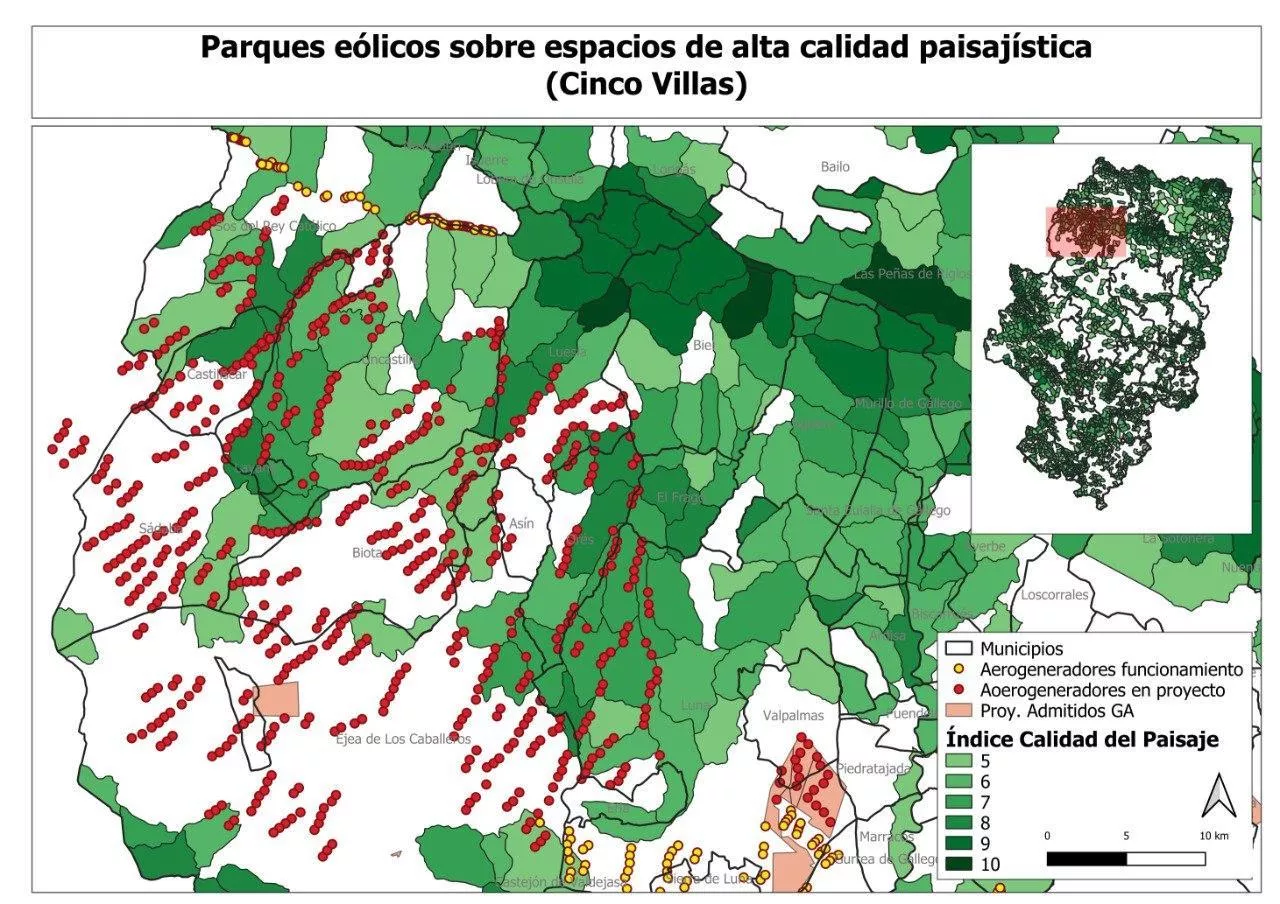 Mapa Parques Eólicos