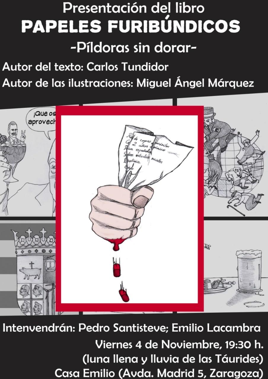Presentación libro: Papeles furibúndicos