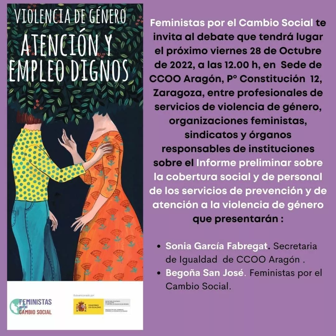 Debate "Atención y empleo dignos"