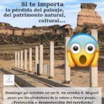 Caminata por la defensa del patrimonio natural