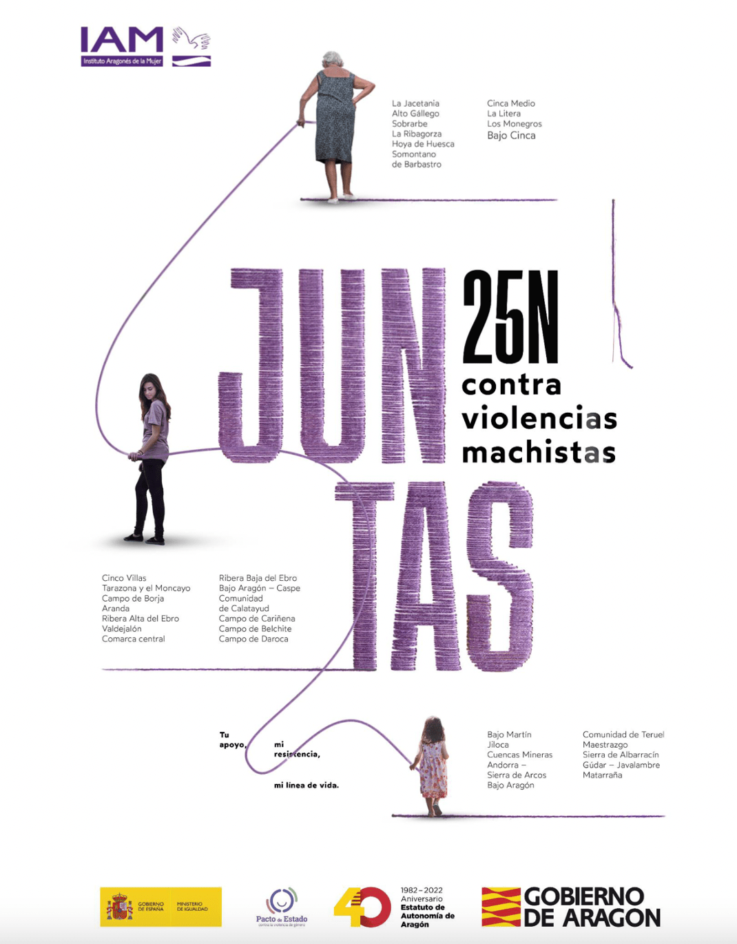 JORNADA “JUNTAS CONTRA LAS VIOLENCIAS MACHISTAS”