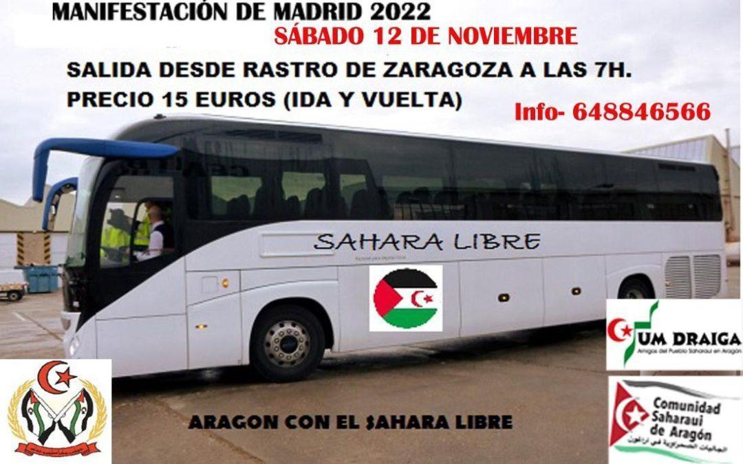 Manifestación Sahara Libre: Madrid