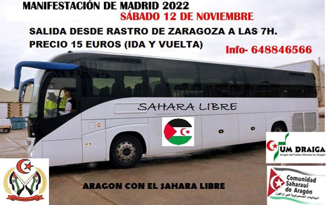 Manifestación Sahara Libre: Madrid