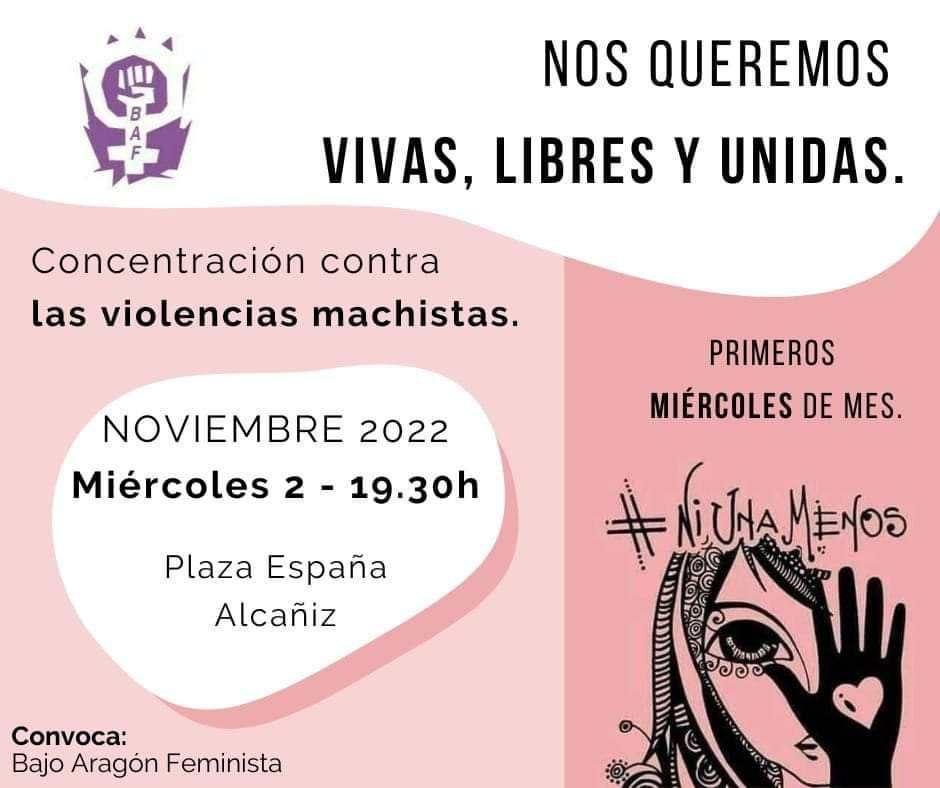 Concentración contra las violencias machistas