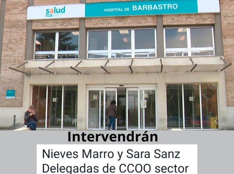 Cambiar Monzón organiza una charla sobre las carencias del hospital de Barbastro