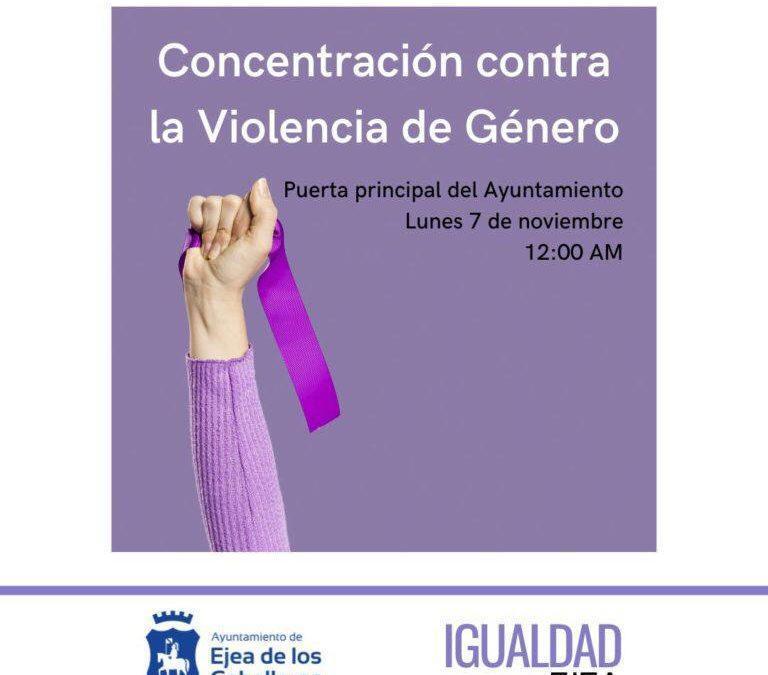 Concentración contra la violencia de género