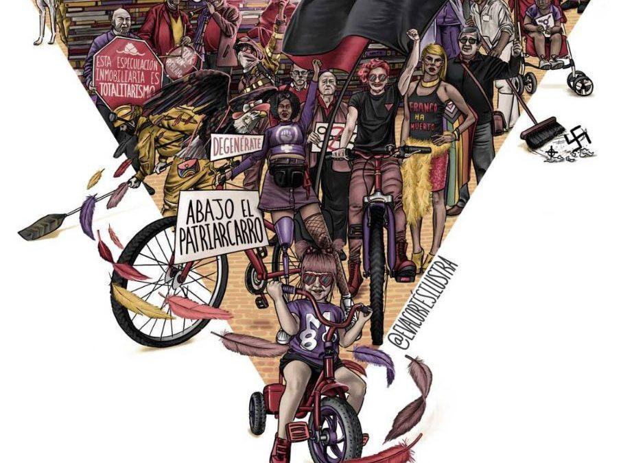 Manifestación antifascista del 20N