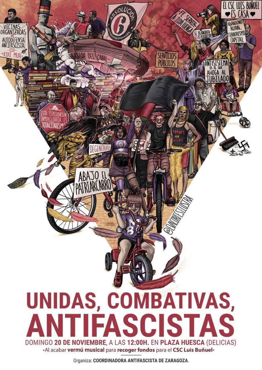 Manifestación antifascista del 20N