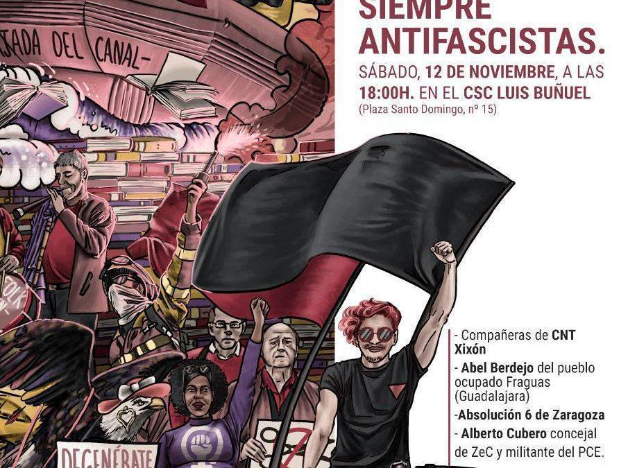 Charla: 10 años de represión. Siembre combativas, siempre antifascistas