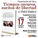 Presentación del libro: Tiempos oscuros, sueños de libertad