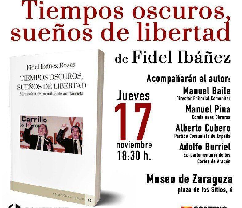 Presentación del libro: Tiempos oscuros, sueños de libertad