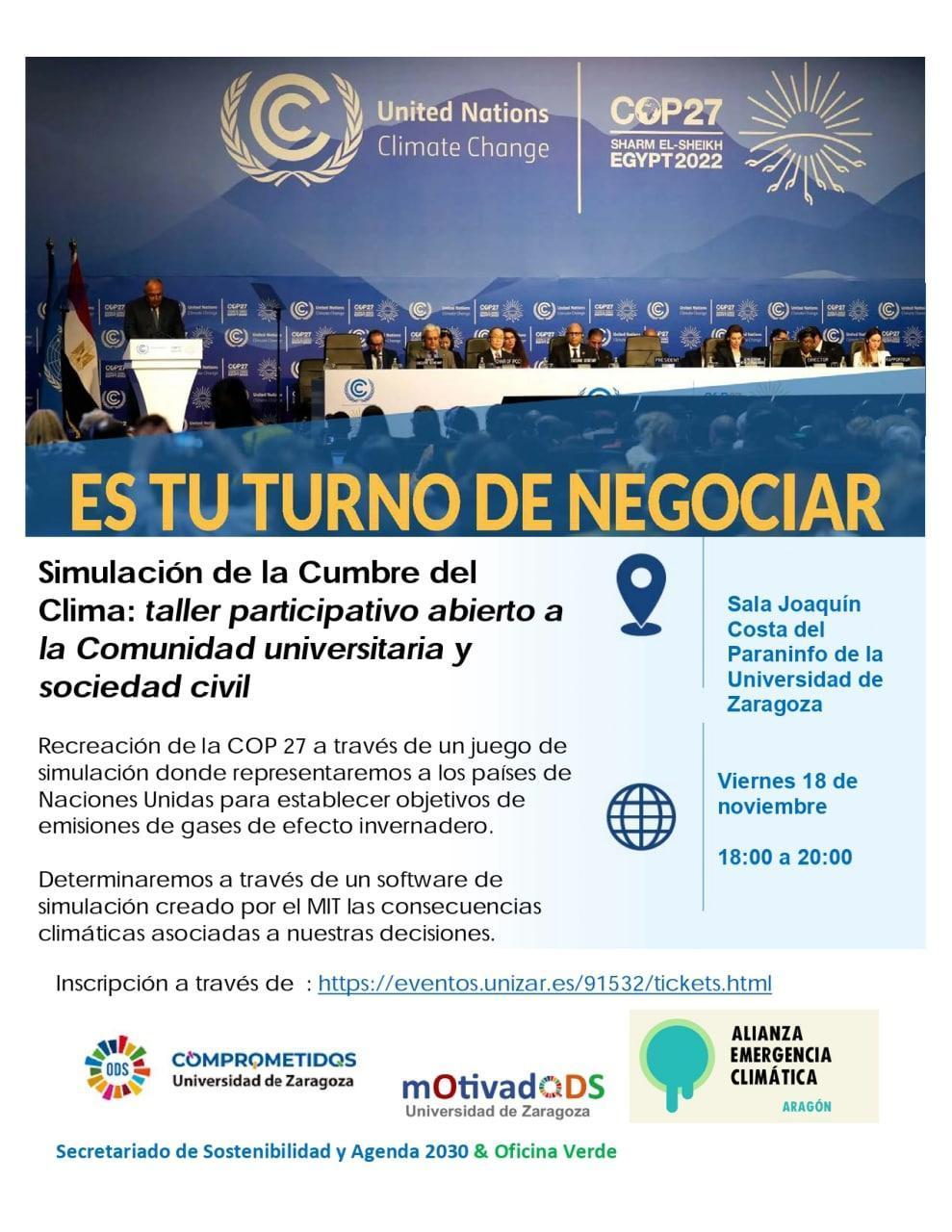 Simulación de la Cumbre del Clima