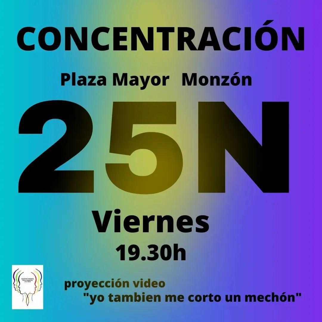 Concentración 25N: Monzón