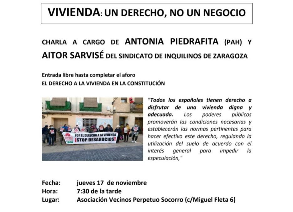 Vivienda: un derecho, no un negocio