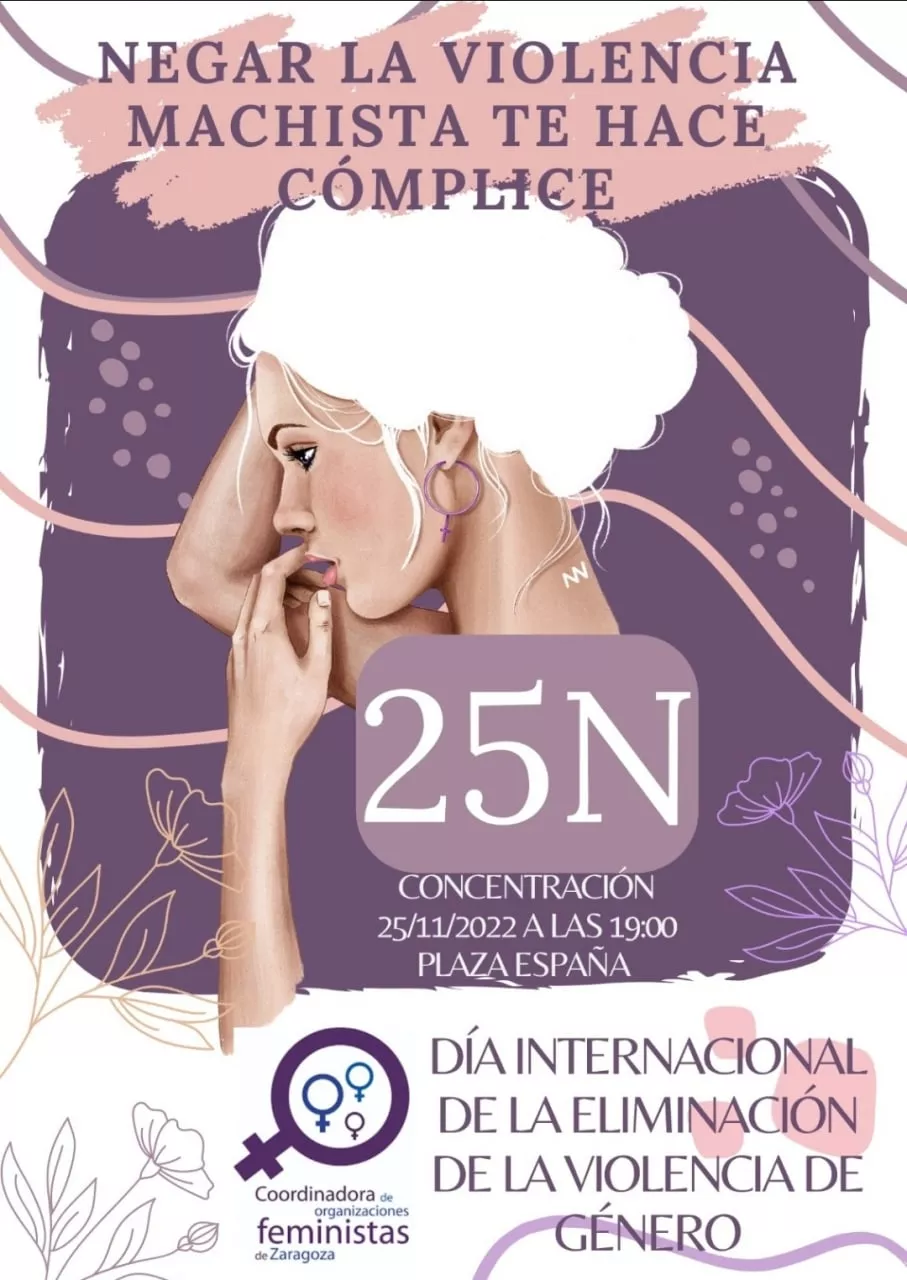 Concentración 25N: Zaragoza