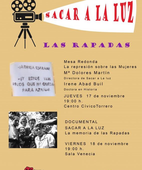 Sacar a la luz las rapadas