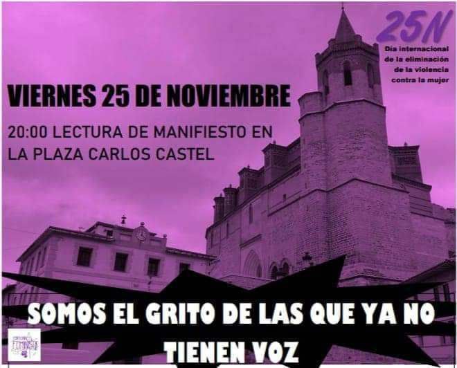 Concentración 25N: Teruel