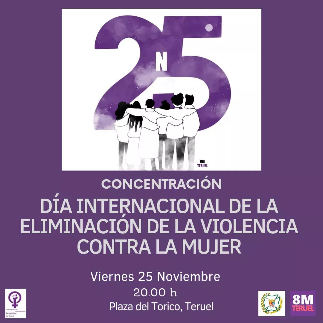 Concentración 25N: Teruel