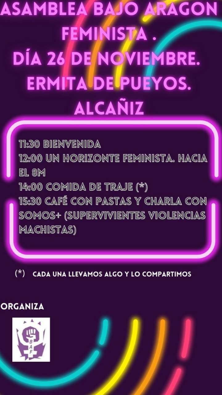 Conmemoración del 25N: Alcañiz
