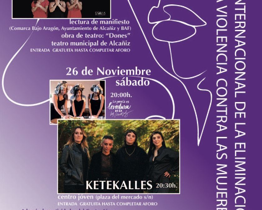 25N: Teatro de Alcañiz