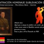 Concentración homenaje sublevación de Jaca