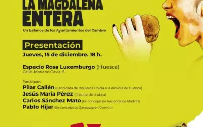 El Espacio Rosa Luxemburgo acoge la presentación libro “Queremos la magdalena entera”
