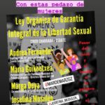 Ciber charrada sobre la Ley Orgánica de Garantía Integral de la Libertad Sexual