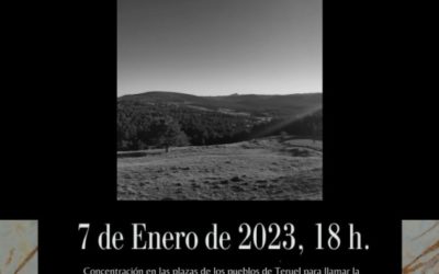 Ganar Teruel-IU critica el modelo de renovables defendido por la DGA y apoya las movilizaciones