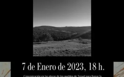 Ganar Teruel-IU critica el modelo de renovables defendido por la DGA y apoya las movilizaciones