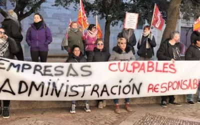 Cambiar Huesca expresa “apoyo total” a la plantilla de limpieza y pide a las administraciones públicas “una implicación real”