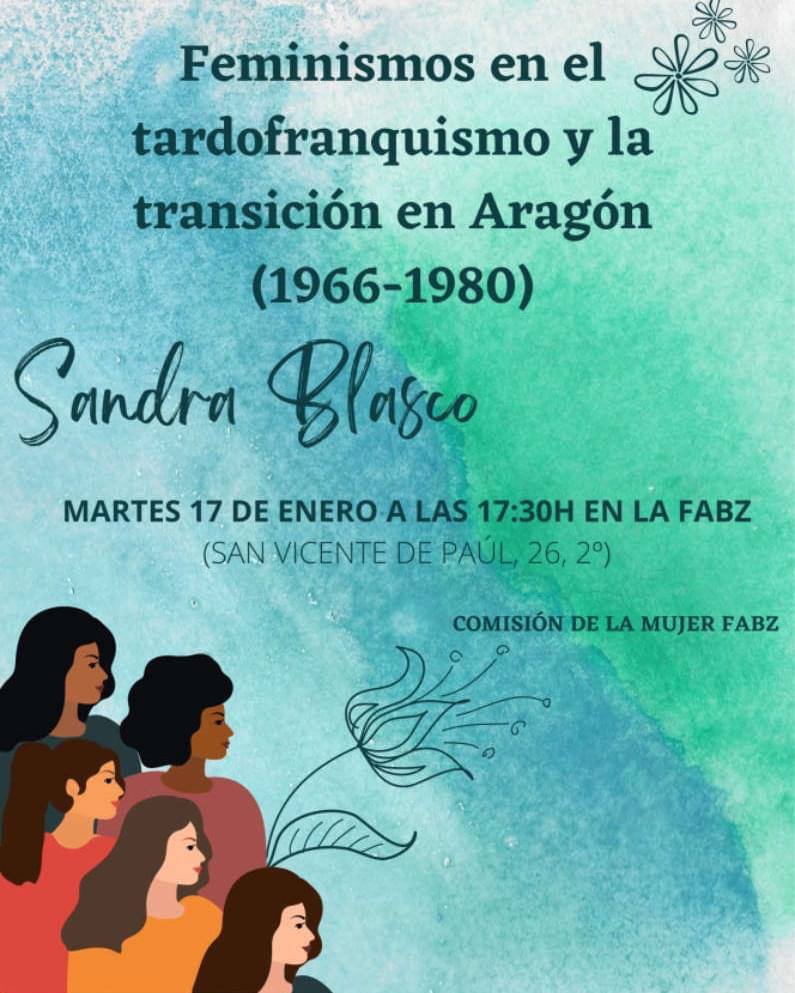 Feminismos en el tardofranquismo y la transición en Aragón