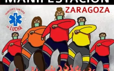Álvaro Sanz: “El Gobierno de Aragón es cómplice de la situación del Transporte Sanitario por haber impugnado el acuerdo de convenio colectivo y por no internalizar el servicio como ya han hecho otras Comunidades Autónomas”