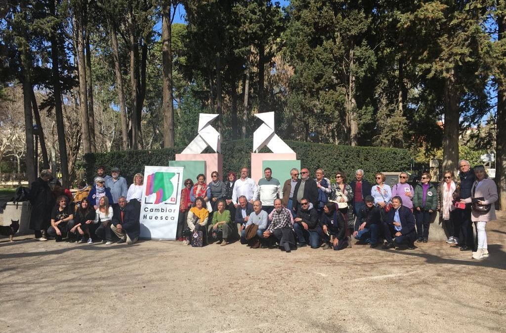 Cambiar Huesca- IU comienza los paseos de escucha en los barrios de Huesca