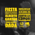 FIESTA PRESENTACIÓN DE CANDIDATURAS IU