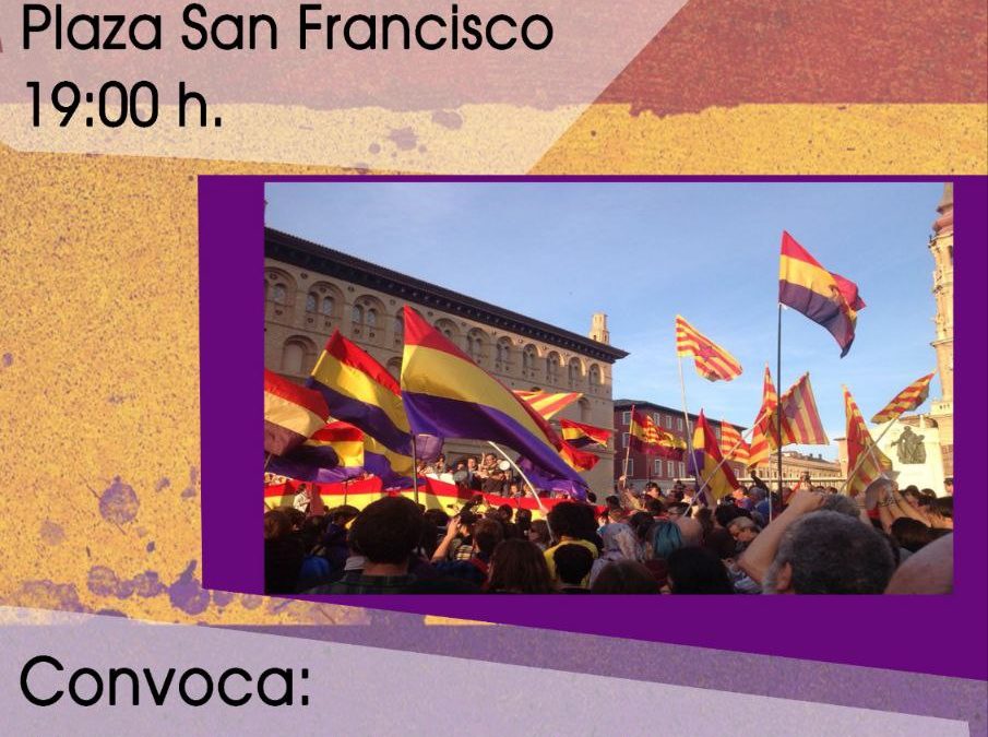 Gran manifestación republicana: Zaragoza