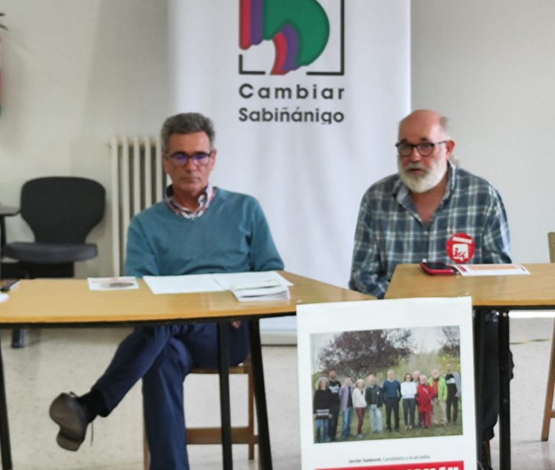 ELECCIONES 2023 / Cambiar Sabiñánigo pone en valor su experiencia y compromiso por mejorar el municipio