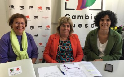ELECCIONES 2023 / Vivienda digna, fortalecimiento de los servicios públicos y el empleo digno, entre las propuestas de Cambiar Huesca