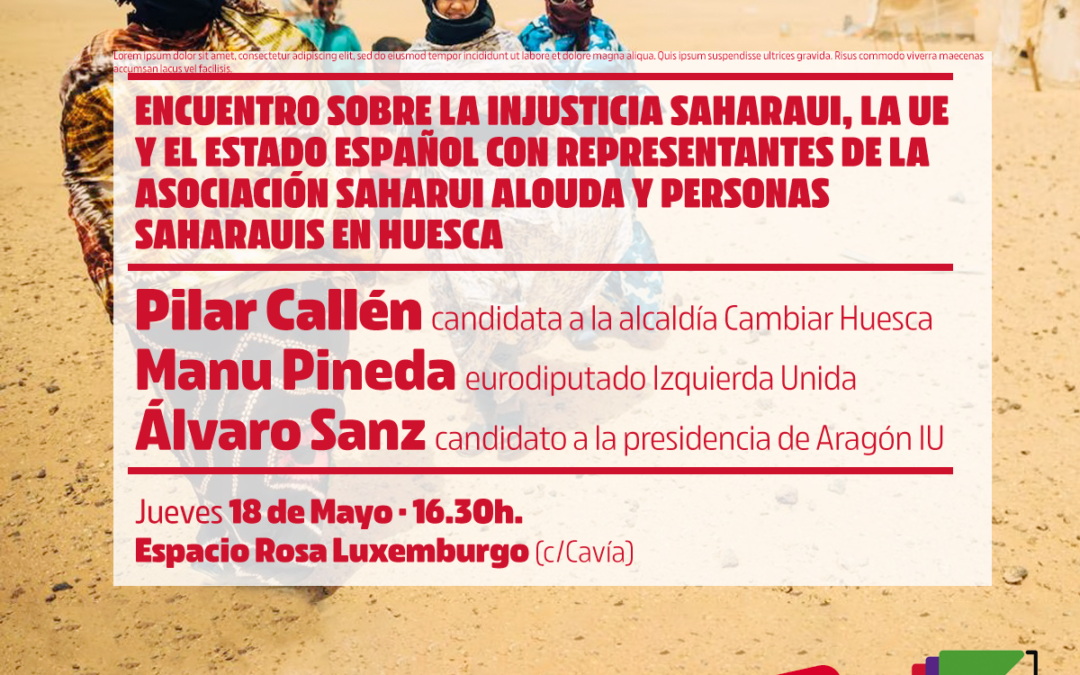 Encuentro Injusticia Saharaui