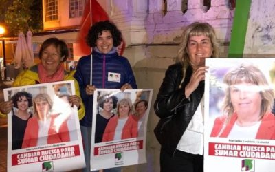 ELECCIONES 2023 / Cambiar Huesca inicia campaña reclamando celeridad en la construcción del nuevo centro de salud del Perpetuo Socorro