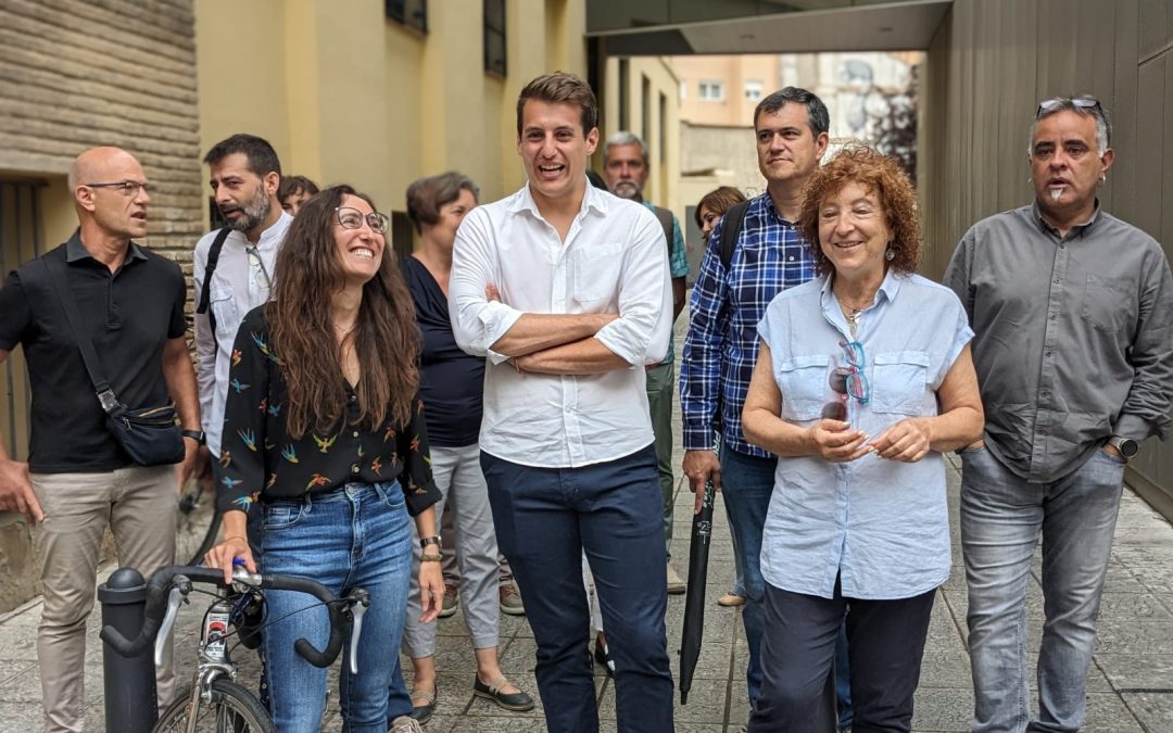 Sumar Aragón presenta sus candidaturas en Zaragoza, Huesca y Teruel para las Elecciones Generales