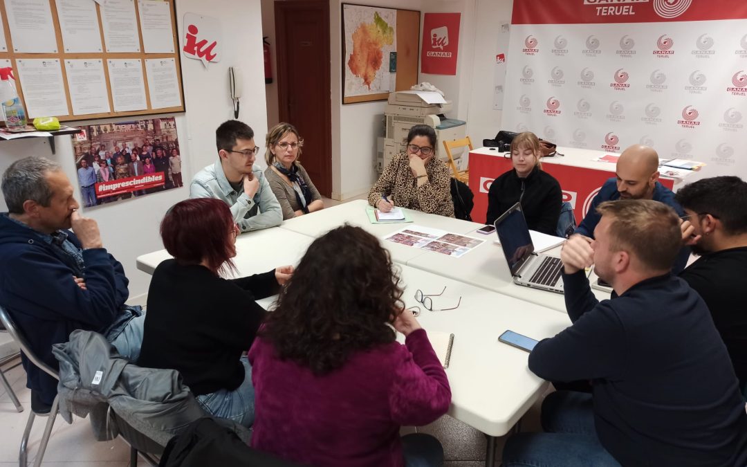 ELECCIONES 23-J / Ganar Teruel – IU llama a la movilización en las elecciones generales frente a los pactos del PP con la ultraderecha