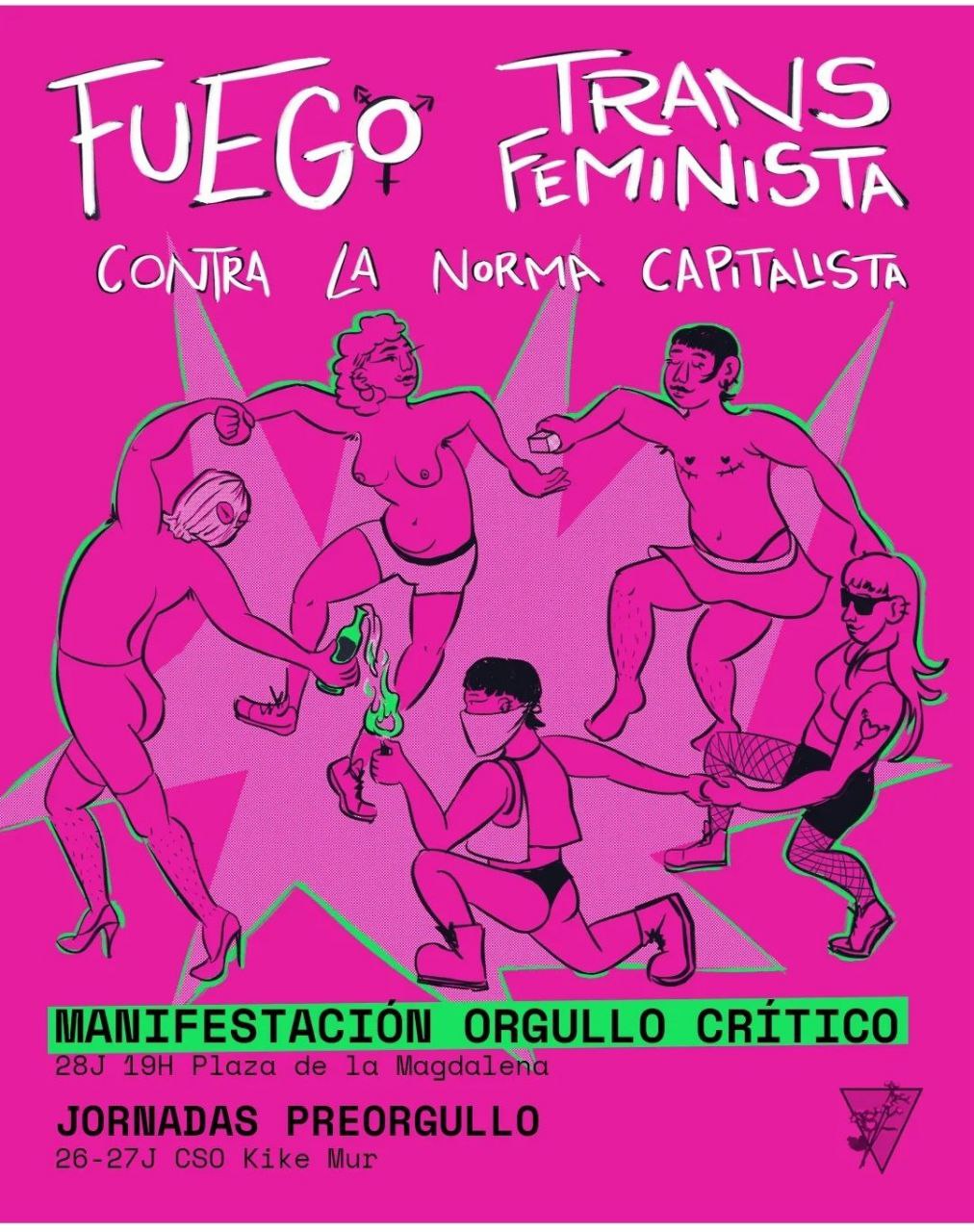 Manifestación Orgullo Crítico 28J