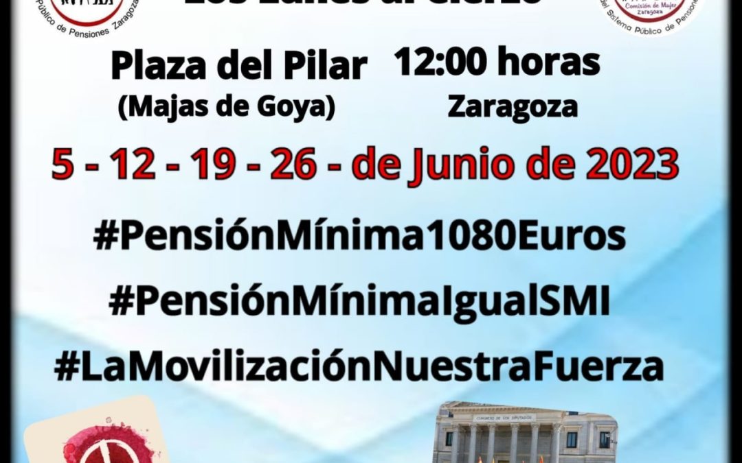 Concentración Los Lunes al Cierzo