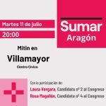 Acto público SUMAR en Villamayor