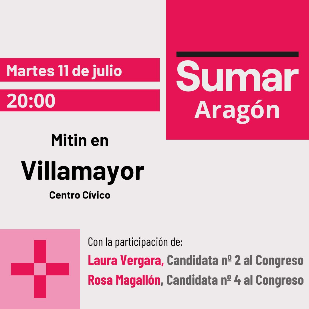 Acto público SUMAR en Villamayor