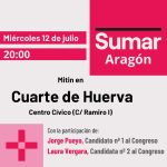 Acto público SUMAR en Cuarte de Huerva
