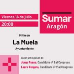Acto público SUMAR en La Muela