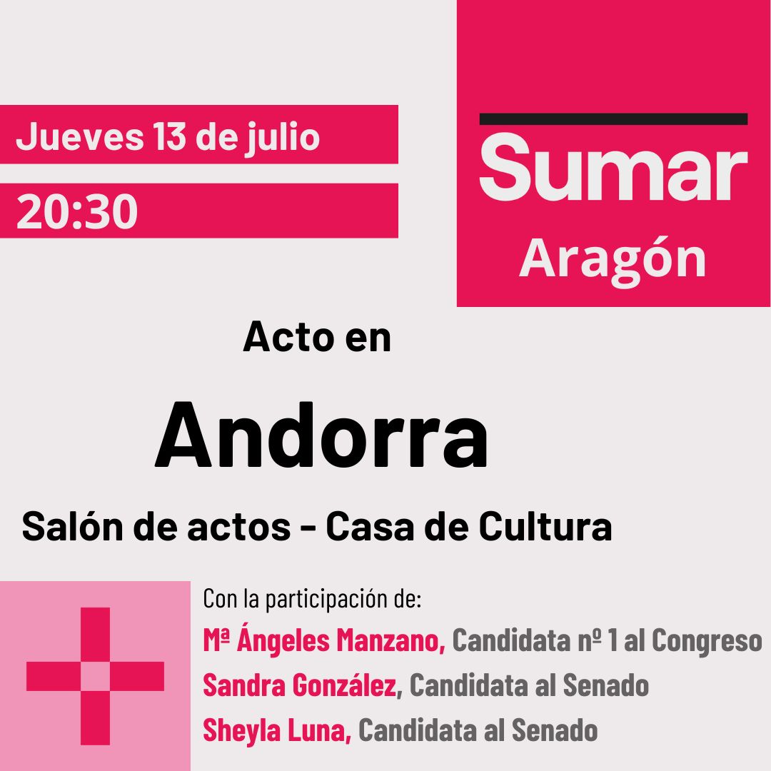 Acto público SUMAR en Andorra