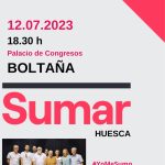 Acto público SUMAR en Boltaña